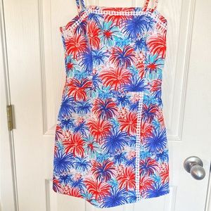 Lily Pulitzer strap dress with shorts inside